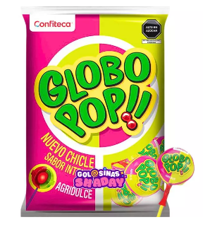 Globo Pop Agridulce x 24 UND